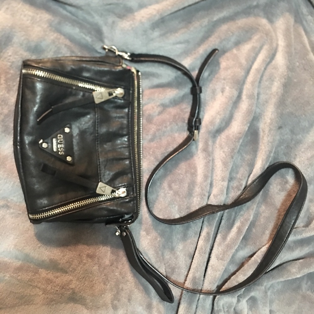 Guess small black purse